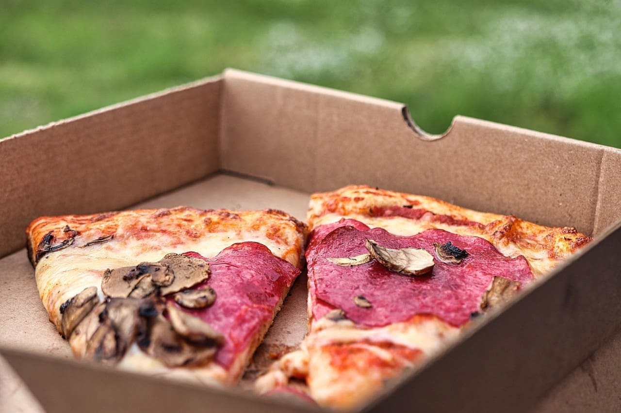 52. Pizza Salami, Pilze
